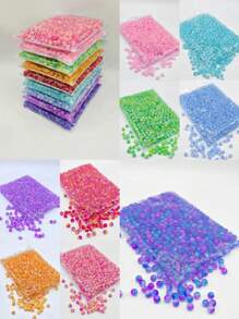 50 piezas Accesorio de joya DIY cuenta - Multicolor - Ver 1