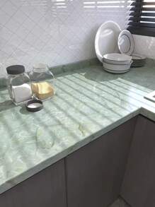 1片剝離式自粘防水大理石圖案壁紙,現代極簡風格 - 彩色 - 查看 8