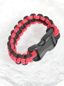 1入組波西米亞雙色編織細節手環適合女士適用於度假 - 彩色 - 查看 2