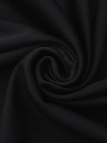 Men Slogan Graphic Tee - Black - View 7