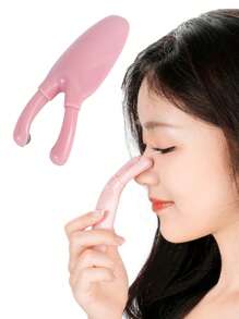 1 cái Massage mũi hình chữ V - Hồng - Xem 1