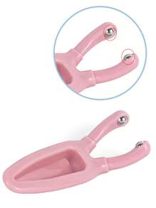 1 cái Massage mũi hình chữ V - Hồng - Xem 2