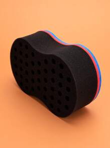 1pc Hair Twist Sponge - Multicolor - View 3