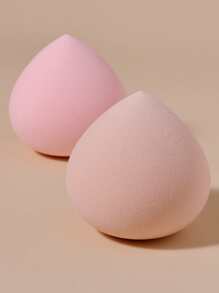 2 件干湿两用化妆海绵套装，桃形海绵粉扑，可重复使用和可清洗的化妆涂抹器，用于粉末和液体，柔软混合面部化妆工具，适合日常化妆或旅行，适合男女、化妆、便宜、房间装饰、梳妆台、旅行、卧室、化妆配件、粉扑、化妆搅拌器、粉扑、化妆海绵 - 彩色 - 查看 8