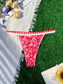 Swim Vcay Đáy Bikini Nữ Họa tiết hoa - Nhiều màu - Xem 3