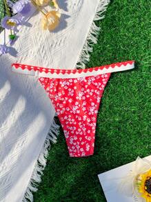 Swim Vcay Đáy Bikini Nữ Họa tiết hoa - Nhiều màu - Xem 4