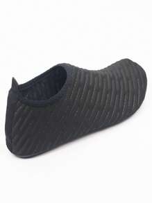 男士極簡風格一腳蹬水運動戶外運動鞋 - 黑色 - 查看 6