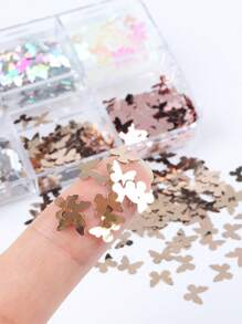 1 hộp Sequin hình con bướm - Hồng - Xem 5