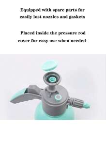 Bình tưới nhựa 1 cái - màu xanh lá - Xem 8