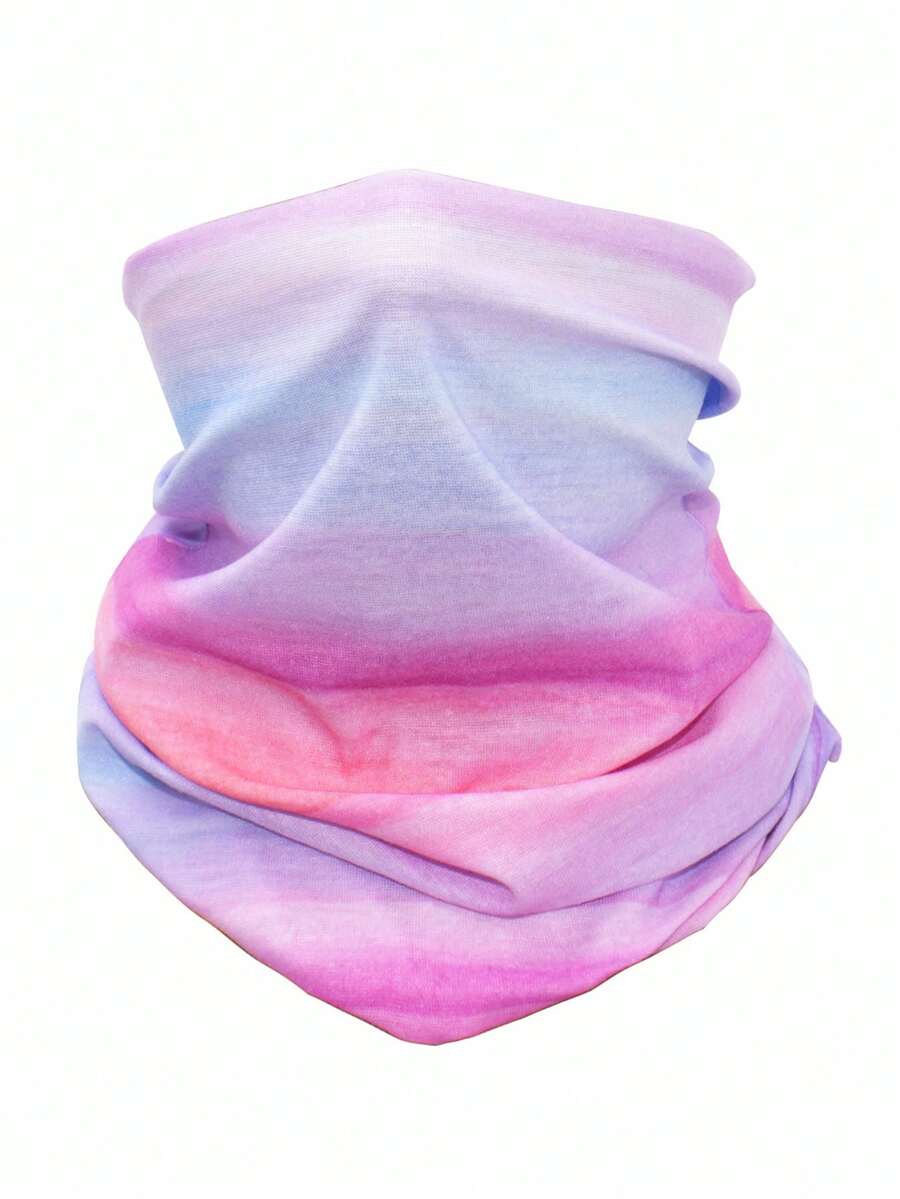 1入防曬防UV漸層聚酯纖維騎行口罩 - 彩色 - 查看 1