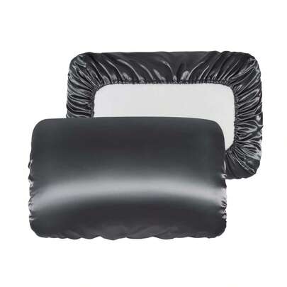 2入組素色枕套不附帶内芯現代織物柔軟床上用品枕套