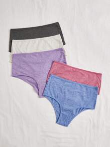 5包段染高腰內褲