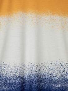 SHEIN Tops con trai Khối Màu Giải trí - Nhiều màu - Xem 5