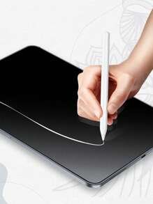 1入組透明柔軟屏幕膜適用於iPad - 無色 - 查看 2