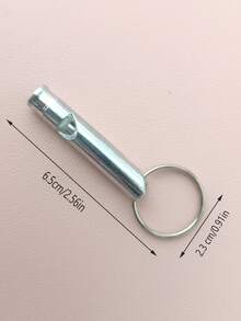 2 piezas Silbato de fiesta aleación de aluminio - Rojo - Ver 5