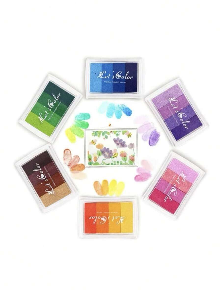 1 bảng mực khối màu - Nhiều màu - Xem 1