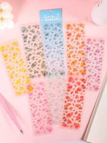 8 cái Nhãn dán hoa văn bong bóng các loại, Decal hiện đại cho học sinh - Nhiều màu - Xem 1