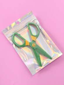 20pcs Holographic Gift Wrapping Bag, Modern PVC Waterproof Gift Bag For Party - Silver - View 3