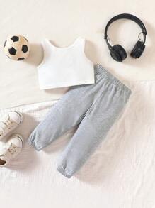 Bộ đồ Em bé Lá thư - Nhiều màu - Xem 2