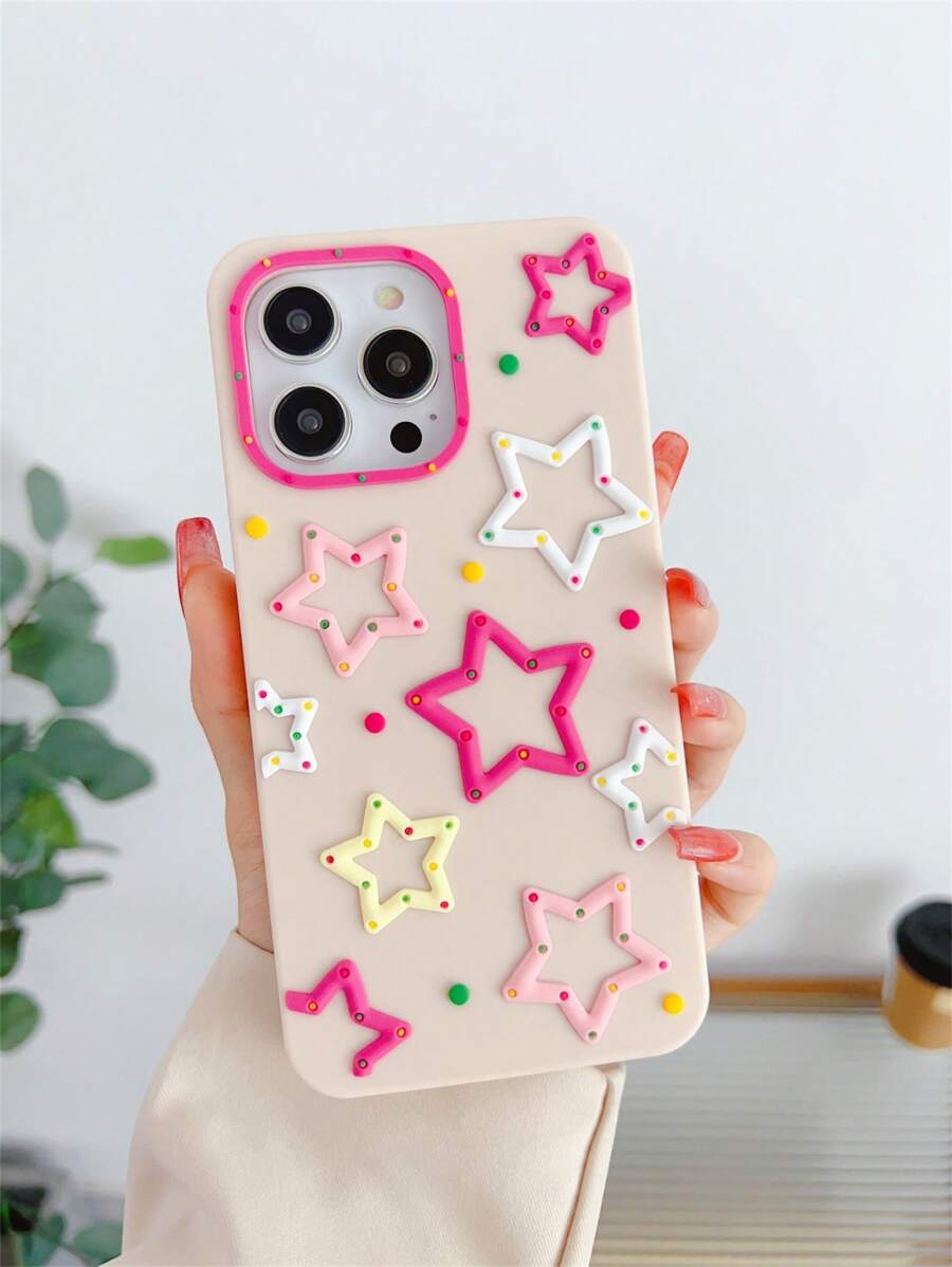 Star Decor Silicone Phone Case