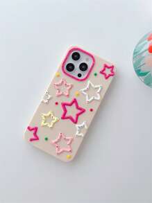 Star Decor Silicone Phone Case