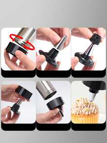 1 set Herramienta de tubería de acero inoxidable - Multicolor - Ver 6