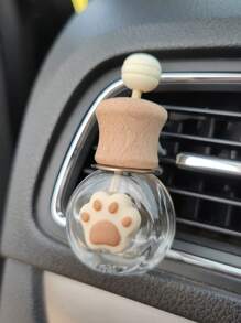 Paw Decor Chai dầu thơm cửa thoát khí ô tô rỗng - Nhiều màu - Xem 2