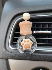 Paw Decor Chai dầu thơm cửa thoát khí ô tô rỗng - Nhiều màu - Xem 3