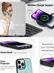 磁性PU皮革翻蓋手機殼兼容Google Pixel手機殼 - 藍色 - 查看 5