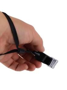 1 bộ đồ chơi huýt sáo thú cưng cho chó để huấn luyện - màu đen - Xem 5