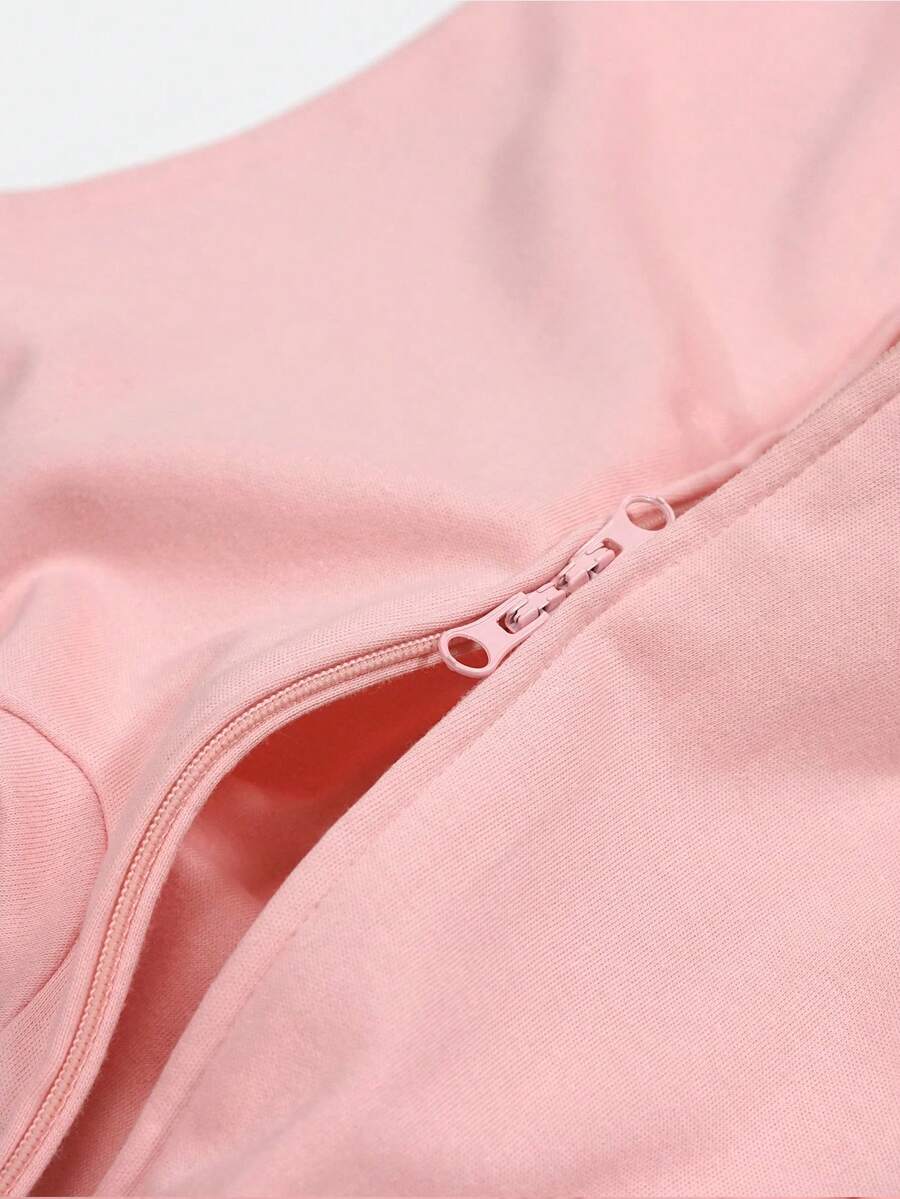 Baby Solid Button Through Footed Sleep Jumpsuit for Sale Australia New