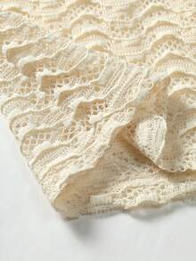 Manfinity Homme Men Hollow Out Shirt & Drawstring Waist Shorts Without Tee - Multicolor - View 7