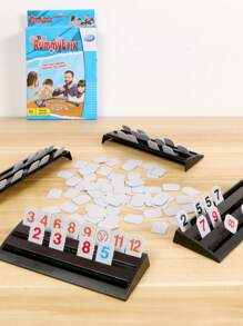 1 juego de Mahjong - Multicolor - Ver 1