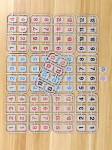 1 juego de Mahjong - Multicolor - Ver 6