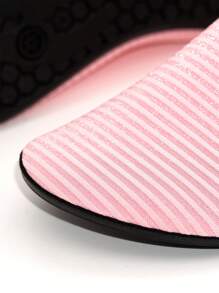 Chicas Calcetines de agua con patrón de rayas sin cordones poliéster para exterior - Rosa - Ver 4