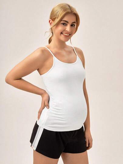SHEIN Maternity Solid Cami Top
