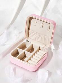 Sweetness 翅膀和貓印花首飾盒 - 彩色 - 查看 3