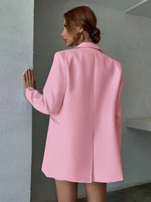 Aveloria Casual Solid Single Breasted Lapel Neck Blazer Fall Cloth For Women