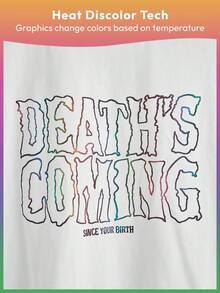 Fanfreak Heat Reactive Color Change Slogan Graphic Tank Top - White - View 2
