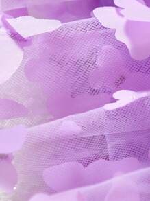 嬰兒西裝領西裝外套和素色吊帶上衣和蝴蝶貼花網紗覆蓋裙子套裝 - 彩色 - 查看 7