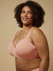 LUVLETTE Sujetador De Camiseta Con Cobertura Completa De Soporte Plus Dream Curve Support+ - Rosa - Ver 9