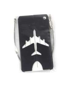 1 件铝合金行李牌、登机牌、行李牌、行李托运标签、蜜月旅行配件金属标签、节日金属度假配件、学校包、学校配件、学校用品 - 紅色 - 查看 4