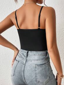 SHEIN Frenchy Body de tirantes unicolor