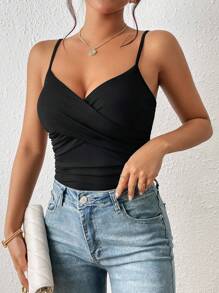 SHEIN Frenchy Body de tirantes unicolor