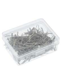 用於假髮製作和造型不銹鋼T形別針 - 白色 - 查看 5