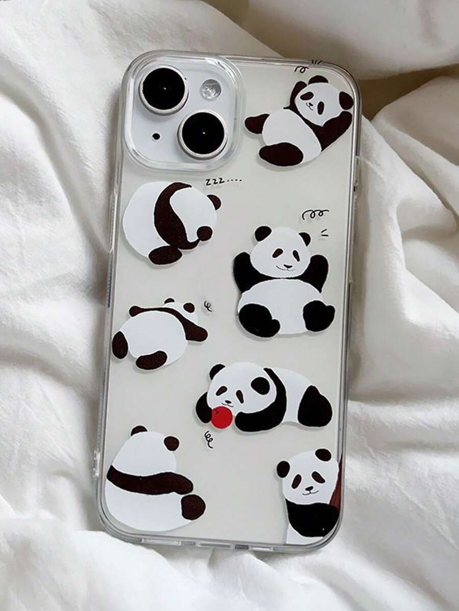 Capas de telefone padrão de panda - Multicolorido - Visão 1