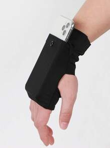 1 pieza deportivo Móvil mano Bolso - Negro - Ver 1
