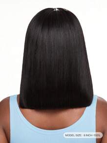 Straight Bob 13 X 4 X 1 T-Part Lace Wig Two Tone Short Straight Human Hair Wigs Hair Replacement Wig For Women Ombre Color - S1/30 - View 3