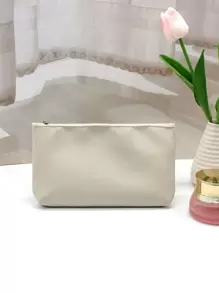 1个米色便携时尚旅行化妆包，适合女性和女孩，化妆包、化妆袋、护肤包、洗漱包、收纳袋，邮轮必备、宿舍必备、婚礼伴娘礼物、妈妈礼物、生日礼物、送给朋友和老师的礼物、家居装饰、浴室客厅床边化妆品收纳包、指甲油收纳盒、化妆旅行洗漱包、必备礼品收纳包、拉链配件收纳包、化妆包、化妆箱、小化妆包、化妆包、大容量化妆包、圣诞礼物、收纳袋、旅行、女士旅行必备礼物、收纳袋、手拿包/小手提包、化妆品收纳包、化妆品整理包、收纳袋、刷子收纳袋、迷你收纳袋、大容量收纳袋