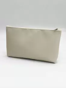 1个米色便携时尚旅行化妆包，适合女性和女孩，化妆包、化妆袋、护肤包、洗漱包、收纳袋，邮轮必备、宿舍必备、婚礼伴娘礼物、妈妈礼物、生日礼物、送给朋友和老师的礼物、家居装饰、浴室客厅床边化妆品收纳包、指甲油收纳盒、化妆旅行洗漱包、必备礼品收纳包、拉链配件收纳包、化妆包、化妆箱、小化妆包、化妆包、大容量化妆包、圣诞礼物、收纳袋、旅行、女士旅行必备礼物、收纳袋、手拿包/小手提包、化妆品收纳包、化妆品整理包、收纳袋、刷子收纳袋、迷你收纳袋、大容量收纳袋